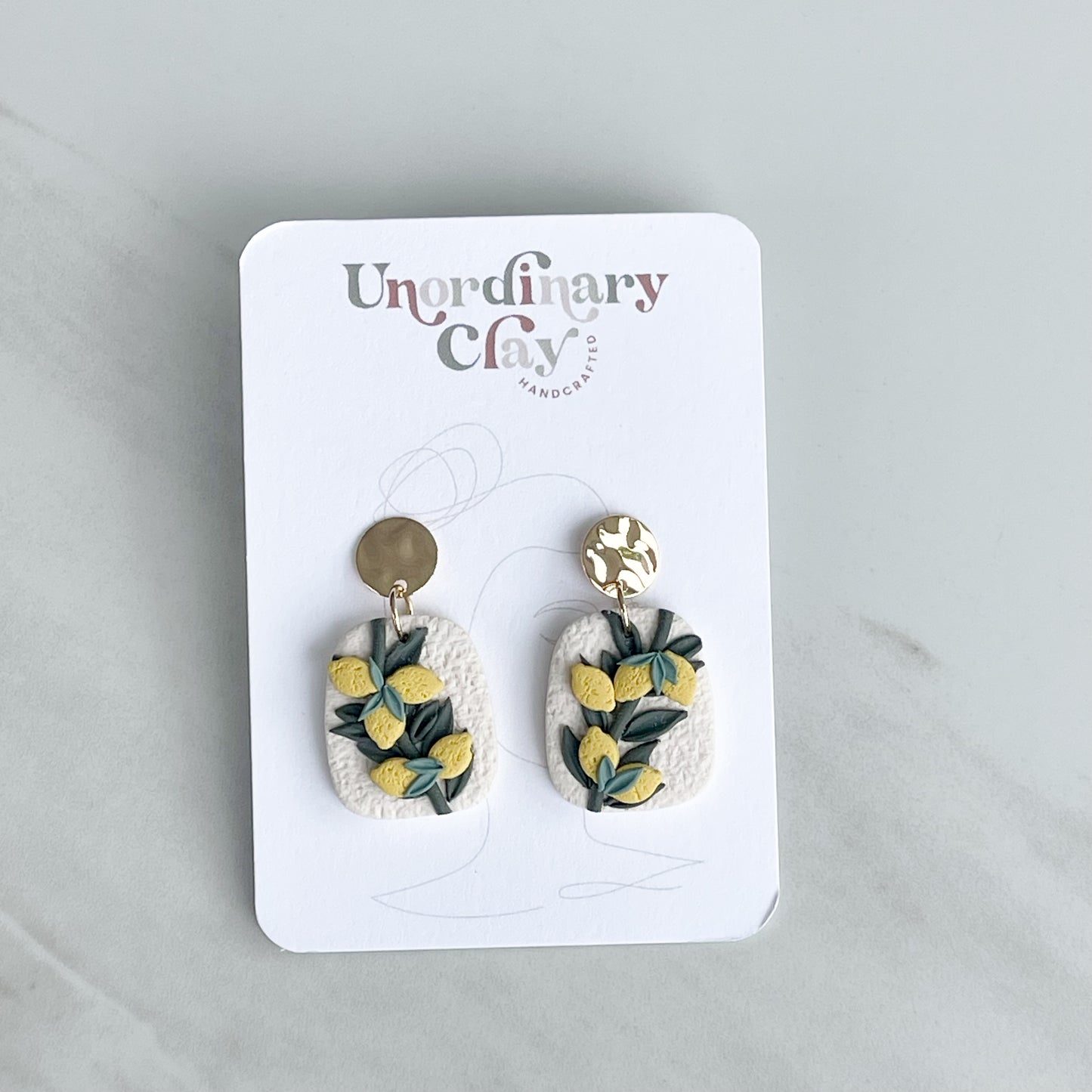 Lemon Earrings