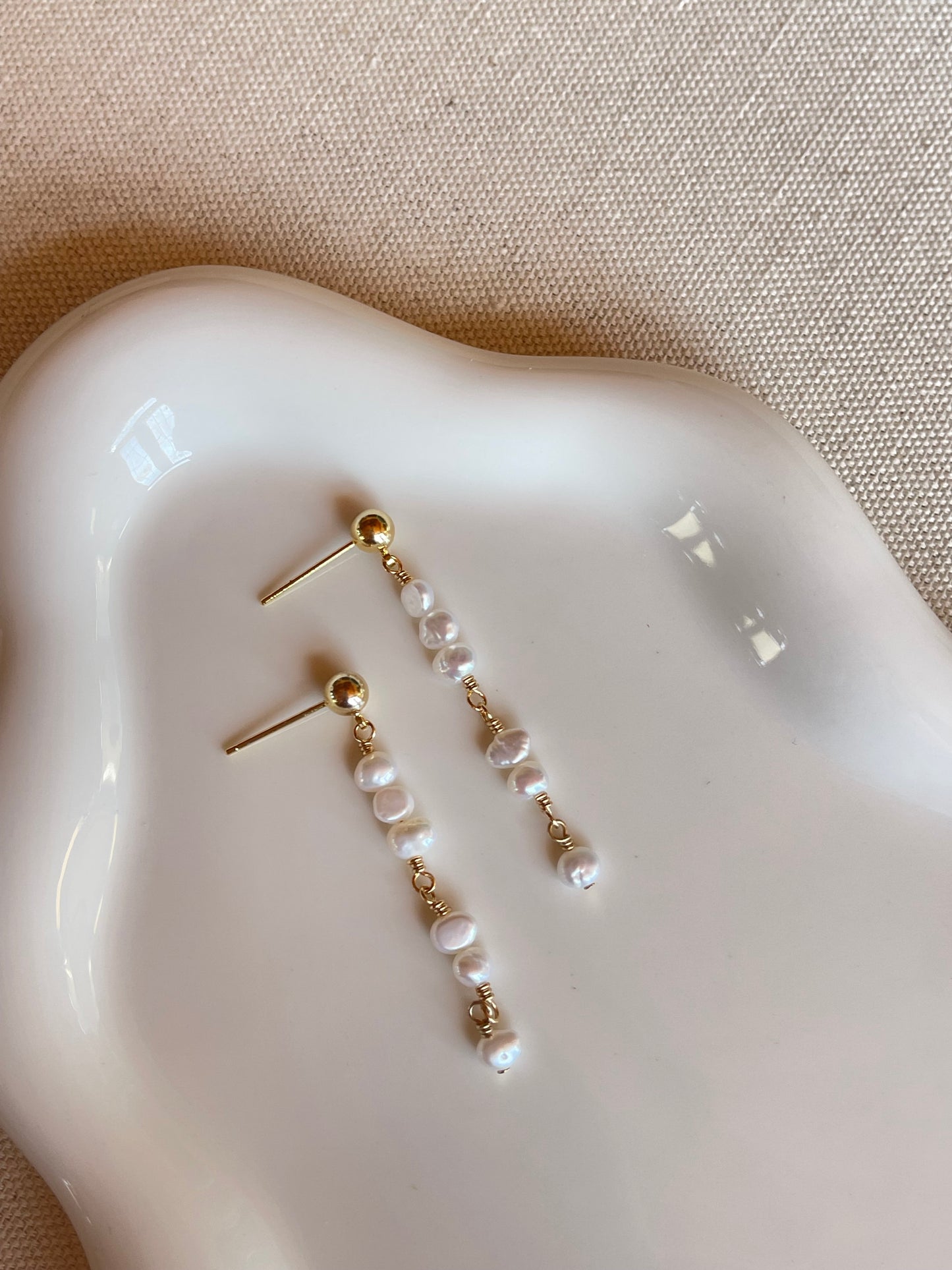 Pearl Drop Earrings