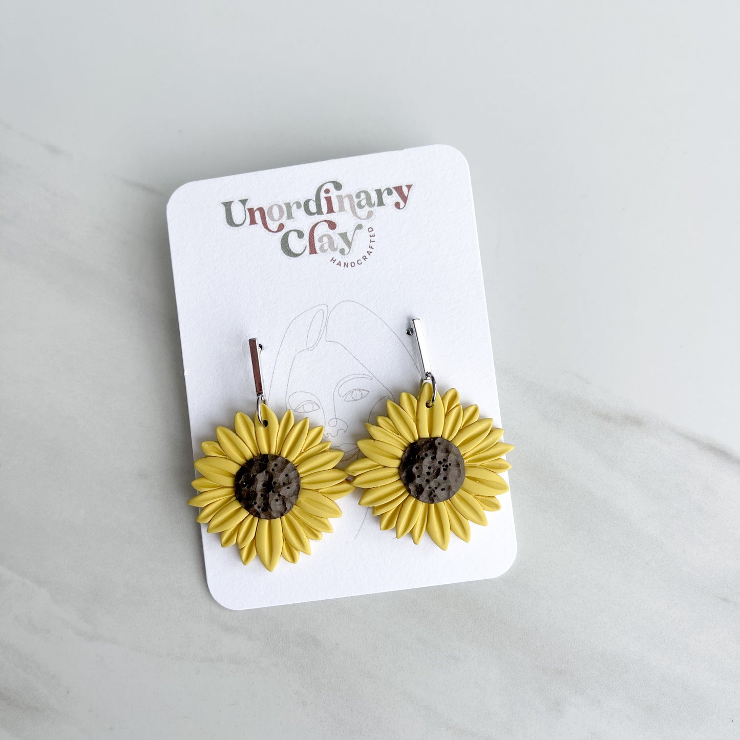 Sunflower Earrings