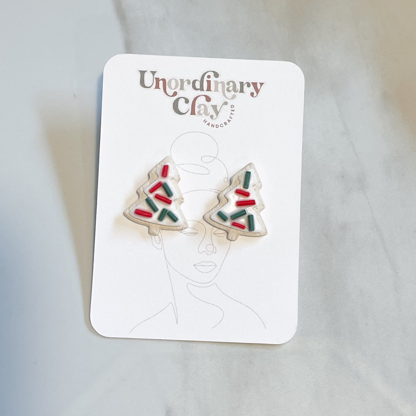 Tree Cookie Earrings